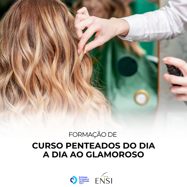 Curso Penteados do dia a dia ao Glamoroso