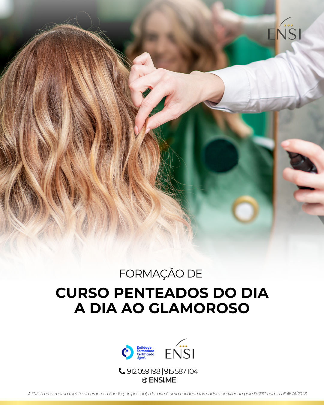CAPAS CURSO - ENSI (1080 x 1350 px)-3 Curso Penteados do dia a dia ao Glamoroso - Image 1